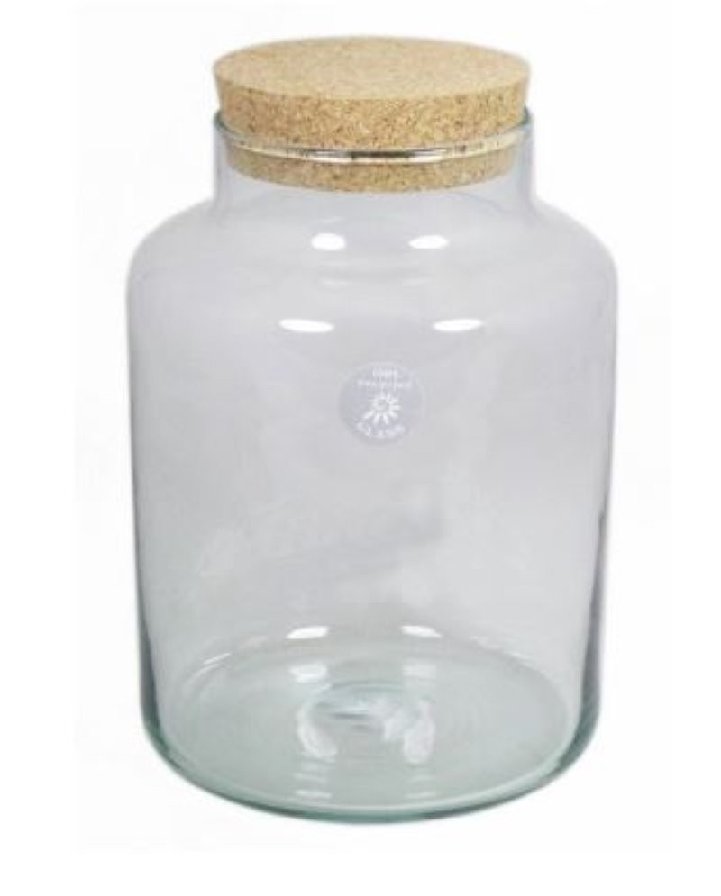 VIDRE GERRA LLET TAP DE SURO 21x29,5cm