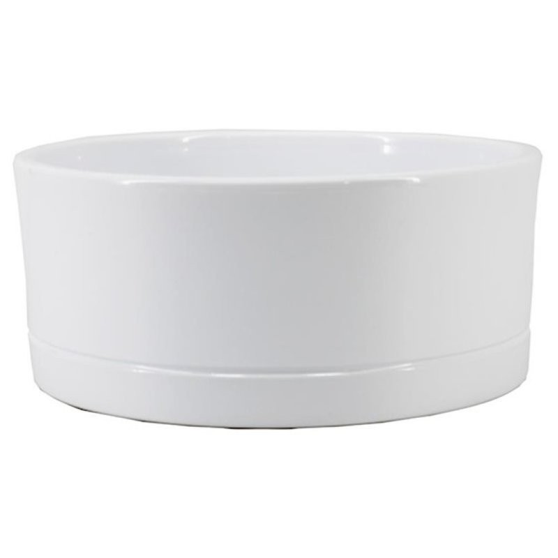 BOL CERAMICA LYNN BLANC D22.5 H10.5cm
