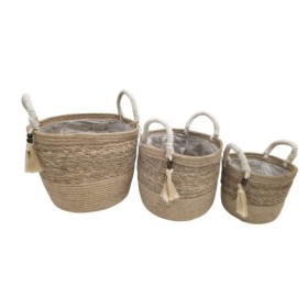 TEST NANSES YUTE I KANS GRASS SET3 18x16cm-26x23cm