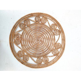 ESTALVIS MANDALA FIBRA DE PALMA 4U D37cm