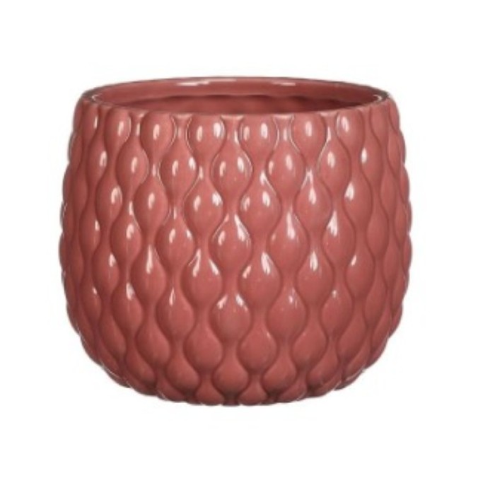 CERAMICA GOTES ROSA FORT Ø13,5 h.11 cm