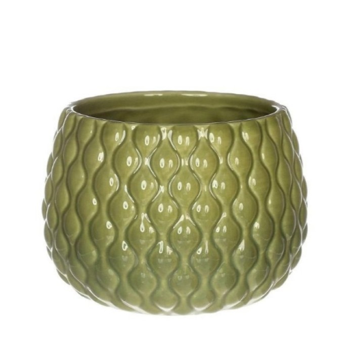 CERAMICA GOTES VERD  Ø10,5 h.9 cm