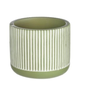 CERAMICA RATLLES VERDA D10xH8 cm