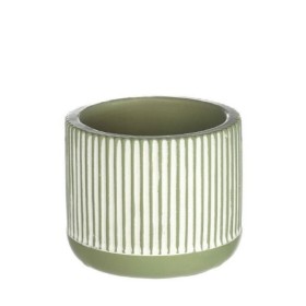 CERAMICA RATLLES VERDA  D7,4xH6 cm 