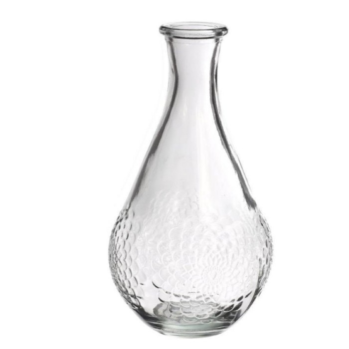 VIDRE GERRO DAHLIA TRANSPARENT D9 H16CM