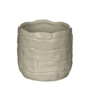CERAMICA BRICKS  Ø10 h.9 cm VERD CLAR MATE
