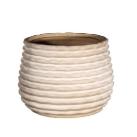 CERAMICA RISE CREMA  Ø13.5 h.10 cm