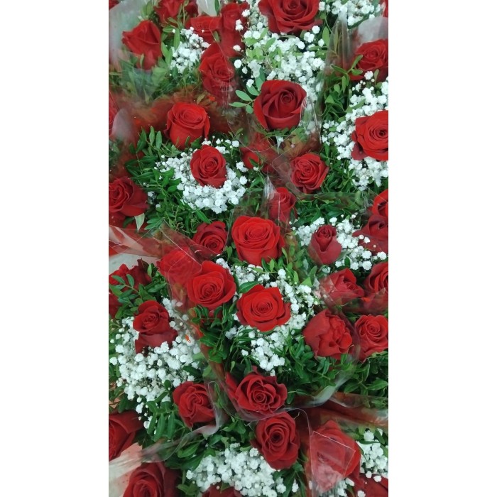 FLOR, BOUQUET LOVE 5 roses