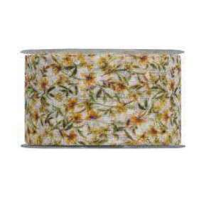 CINTA LINO FLORAL  GROC 70mmx25m