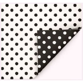 BOBINA DUO MAT PUNTS BLANC/NEGRE 70cmX40m