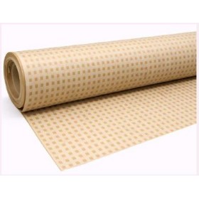 BOBINA KRAFT VERJ VICHY BLANC 70cmx50m