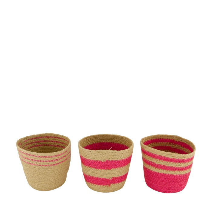 CISTELL RODO 3MIX ROSA 12x12x11cm ES12