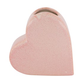 GERRO CERAMICA COR ROSA 17x5x18cm