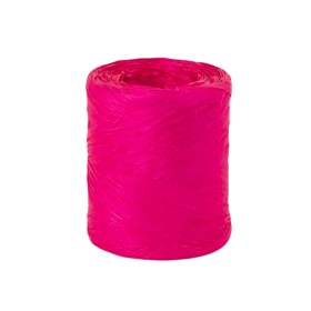 RAFIA BOBINA 200 m ROSA FORT