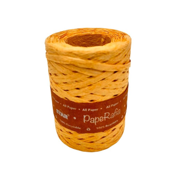 RAFIA DE PAPER BOBINA 200 m NATURAL