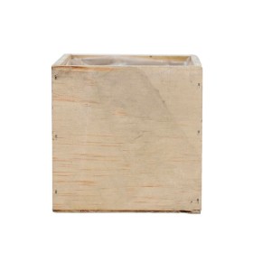 CAIXA FUSTA QUADRADA 10x10x10cm NATURAL