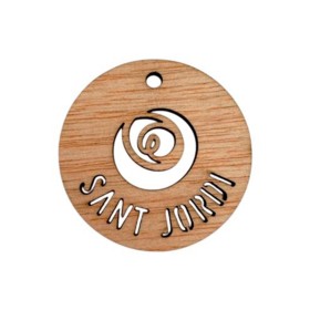 PENJOLL RODO 5.5cm ST JORDI ROSA 25uni