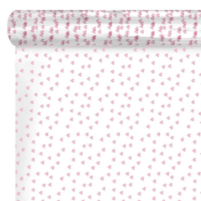 BOBINA TRANSP COR ROSA 70x50m