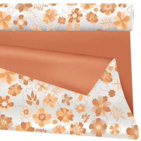 BOBINA DUO MAT 80cm CONTEMPLATION TERRACOTA 0,79x25mt