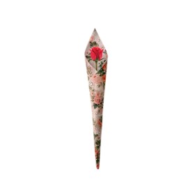 CON DECOFIBRA INT PLASTIC ROSES W/R 60CM 10UNI