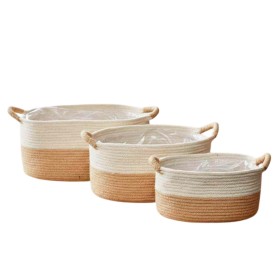 TEST OVAL YUTE BL/NAT SET3