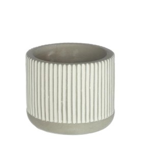 CERAMICA RATLLES GRIS  Ø7,4 h.6 cm 