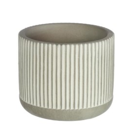 CERAMICA RATLLES GRIS Ø10 h.8 cm