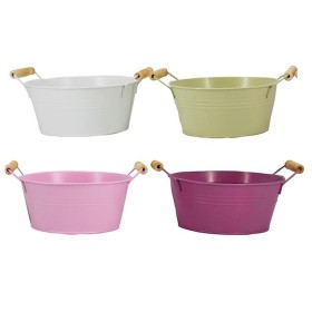 BOL ZINC OVAL BADIA 21x12.5x9.5cm 4MIX ES9 UNI