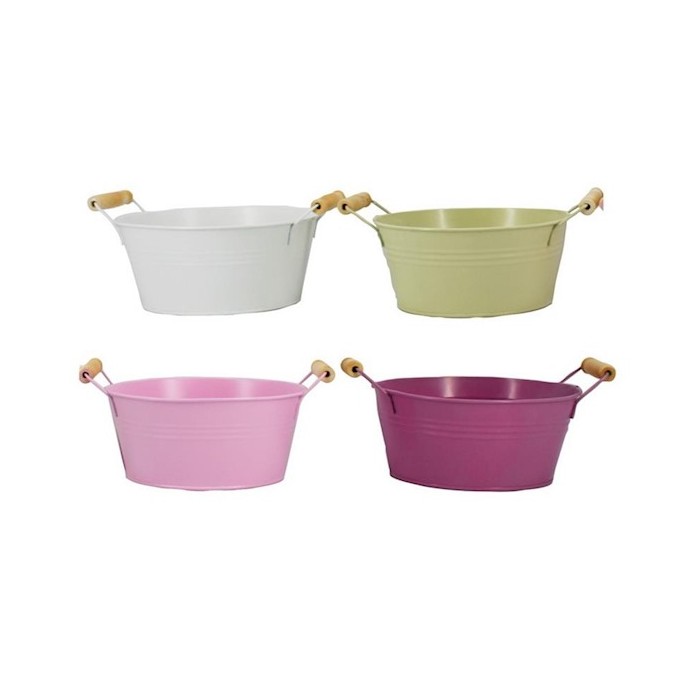 BOL ZINC OVAL BADIA 21x12.5x9.5cm 4MIX ES9 UNI