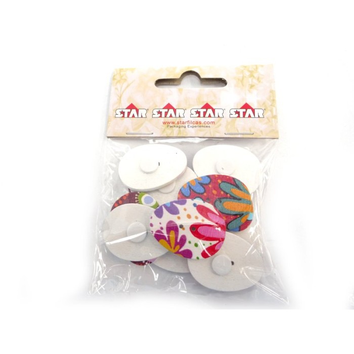 ADHESIU OU 2.4X3.1CM 12pcs