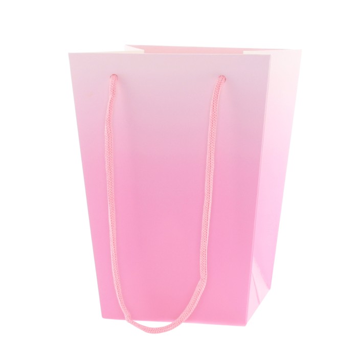 BOSSA CARTRO NOOR ROSA 15/15x11/11x20cm FSC* 10UNI