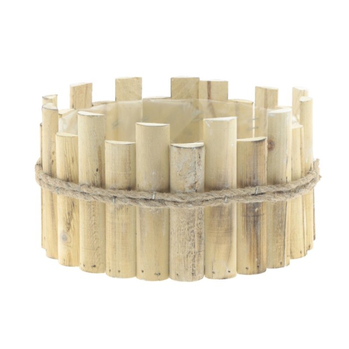 BASE FUSTA LLISTONS RODONA DIESEL 23x23xH12cm