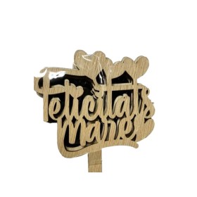 PICK FELICITATS MARE h25cm FUSTA 10u