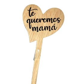 PICK TE QUEREMOS MAMA 25cm 10U