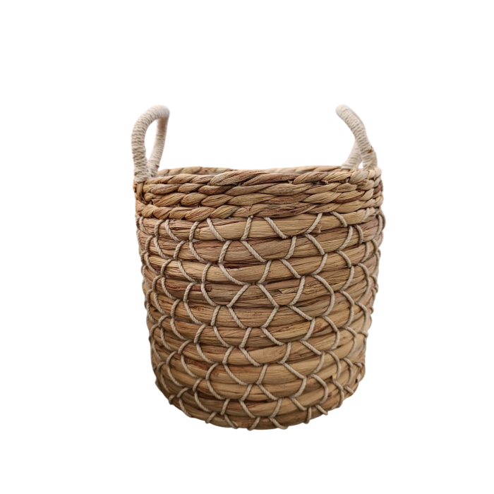 CISTELL CILINDRIC CORDA 38x38x38cm