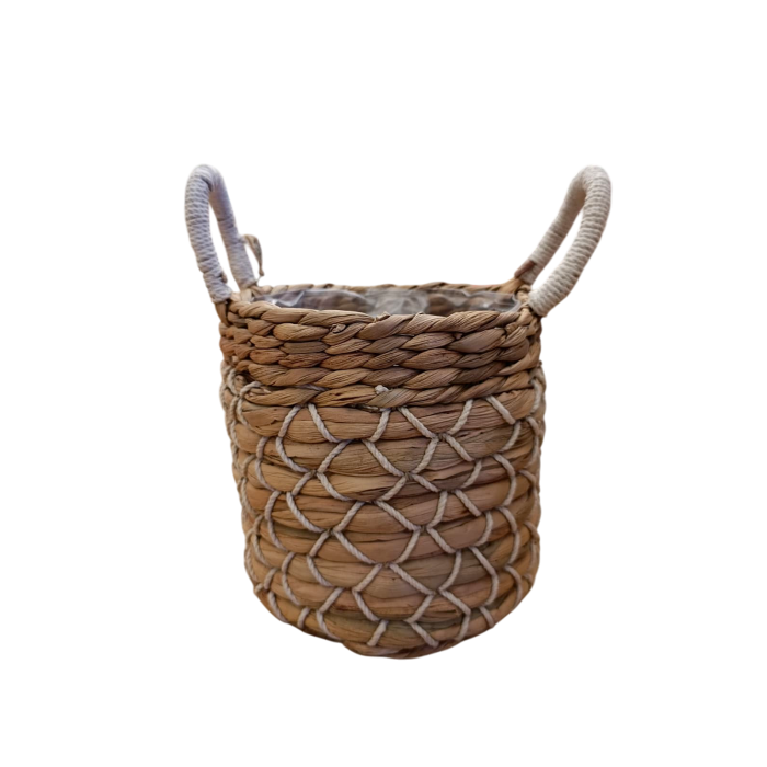 CISTELL CILINDRIC CORDA 22x22x22cm