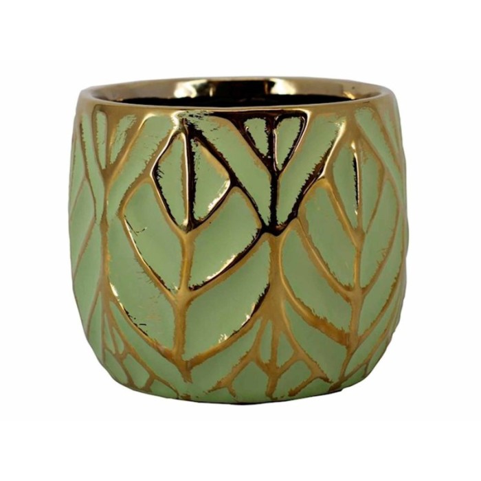 CERAMICA BOLOGNA D12.8/14 H12cm VERD ES12