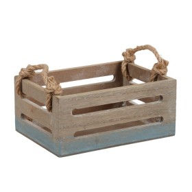 CAIXA FUSTA BLAU NATURAL 15x11x7,5cm NANSES CORDA