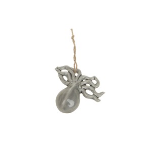 PENJ. CERAMICA CALAMAR 13x11x3cm Gris/Verd