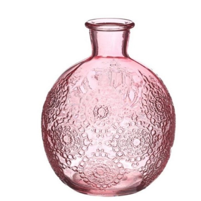 VIDRE AMPOLLA BOLOGNA h.12 Ø9,5 cm ROSA