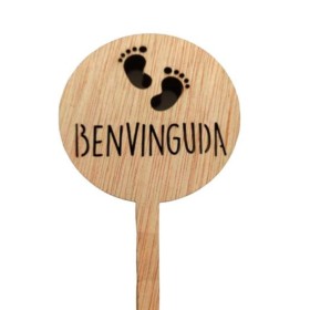 PICK BENVINGUDA H25cm FUSTA 5u