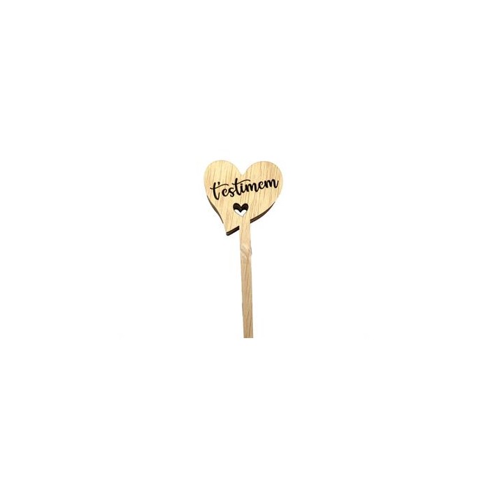 PICK T ESTIMEM H25CM FUSTA 10 UNI