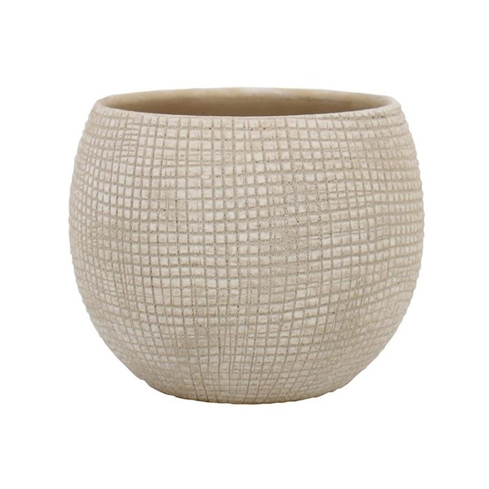 CERAMICA NORGE MARRÓ D13.5/16cm H12.8cm ES12