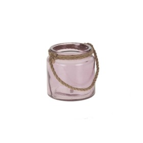 VIDRE AMB CORDA 10x10cm LILA