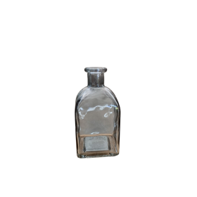 VIDRE AMPOLLA  6.2x13.5cm Gris clar