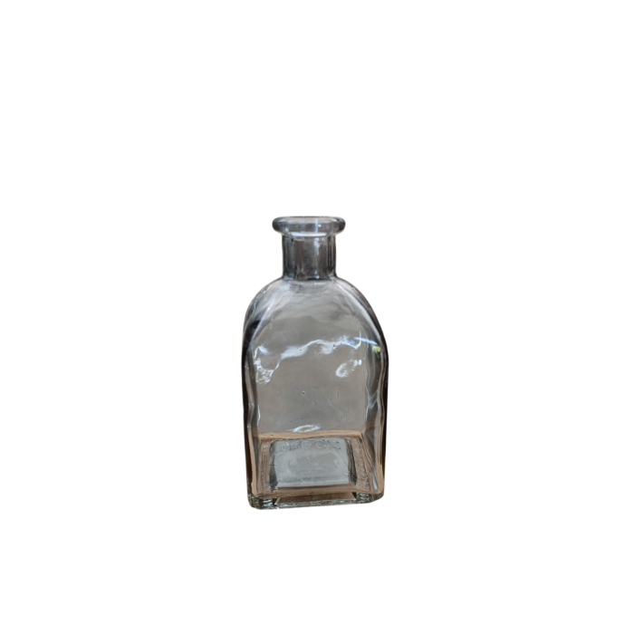 VIDRE AMPOLLA  6.2x13.5cm Gris clar