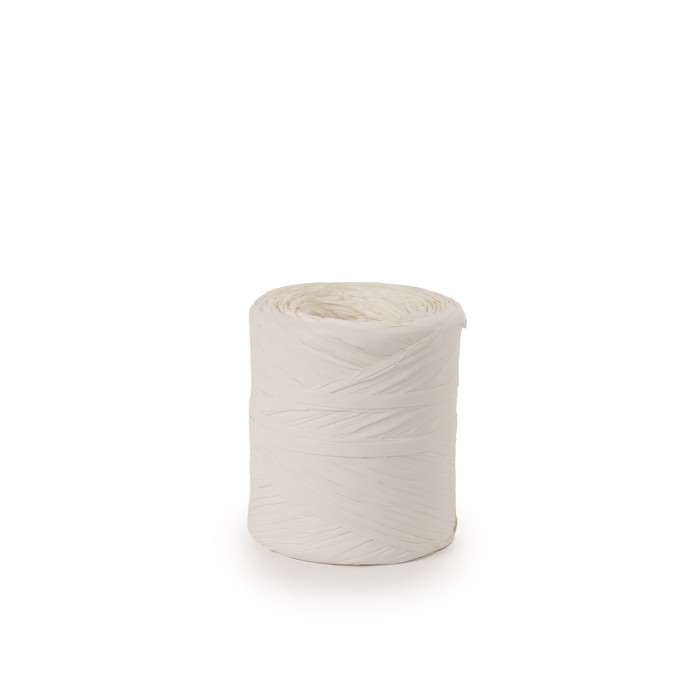 RAFIA BOBINA 200m BLANC