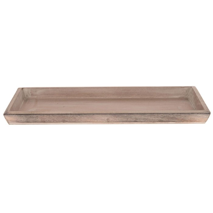 SAFATA FUSTA RECTANGULAR 39x15x3cm