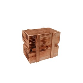 CAIXA FUSTA S NATURAL 26x18x22cm