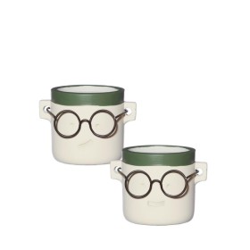 CERAMICA HARRY ULLERES VERD D7,5xH7cm 2MIX